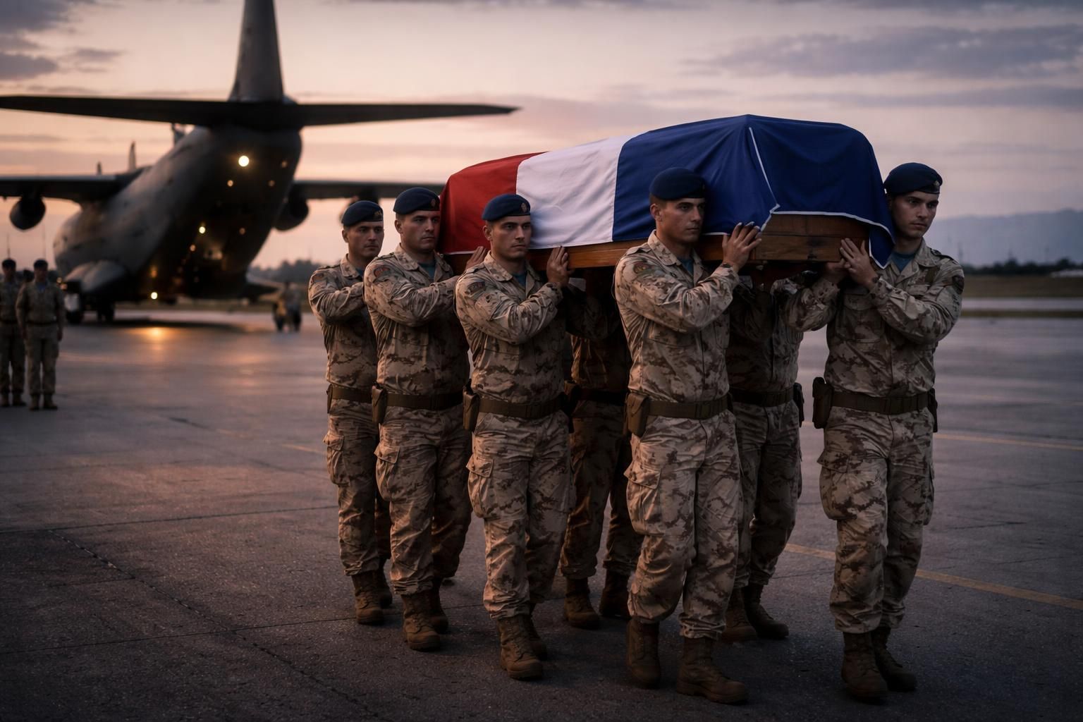 rapatriement du corps de florian montorio, soldat français tombé au liban, ce dimanche dans le cadre du conflit au moyen-orient. hommage et détails sur cette tragédie.