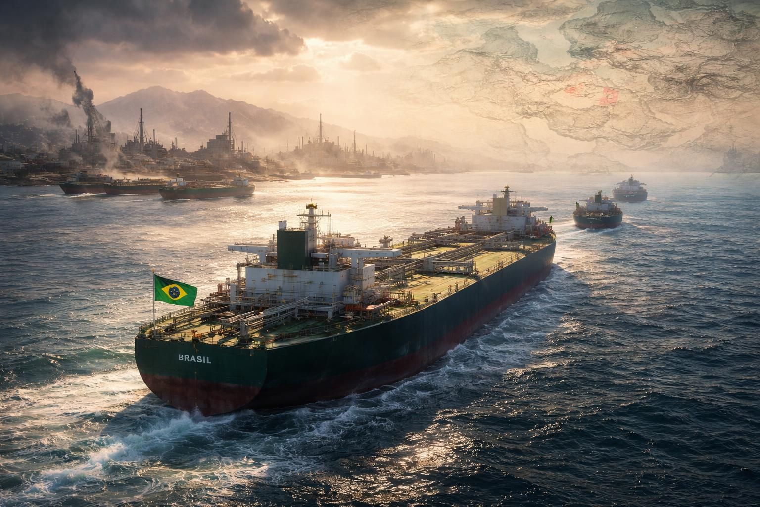 dans un contexte de conflit en iran, le brésil intensifie ses exportations pétrolières vers la chine, doublant ainsi ses livraisons pour répondre à la demande croissante.