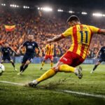 revivez l'intensité de la coupe de france avec lens qui creuse l'écart une nouvelle fois et confirme sa domination sur le terrain.