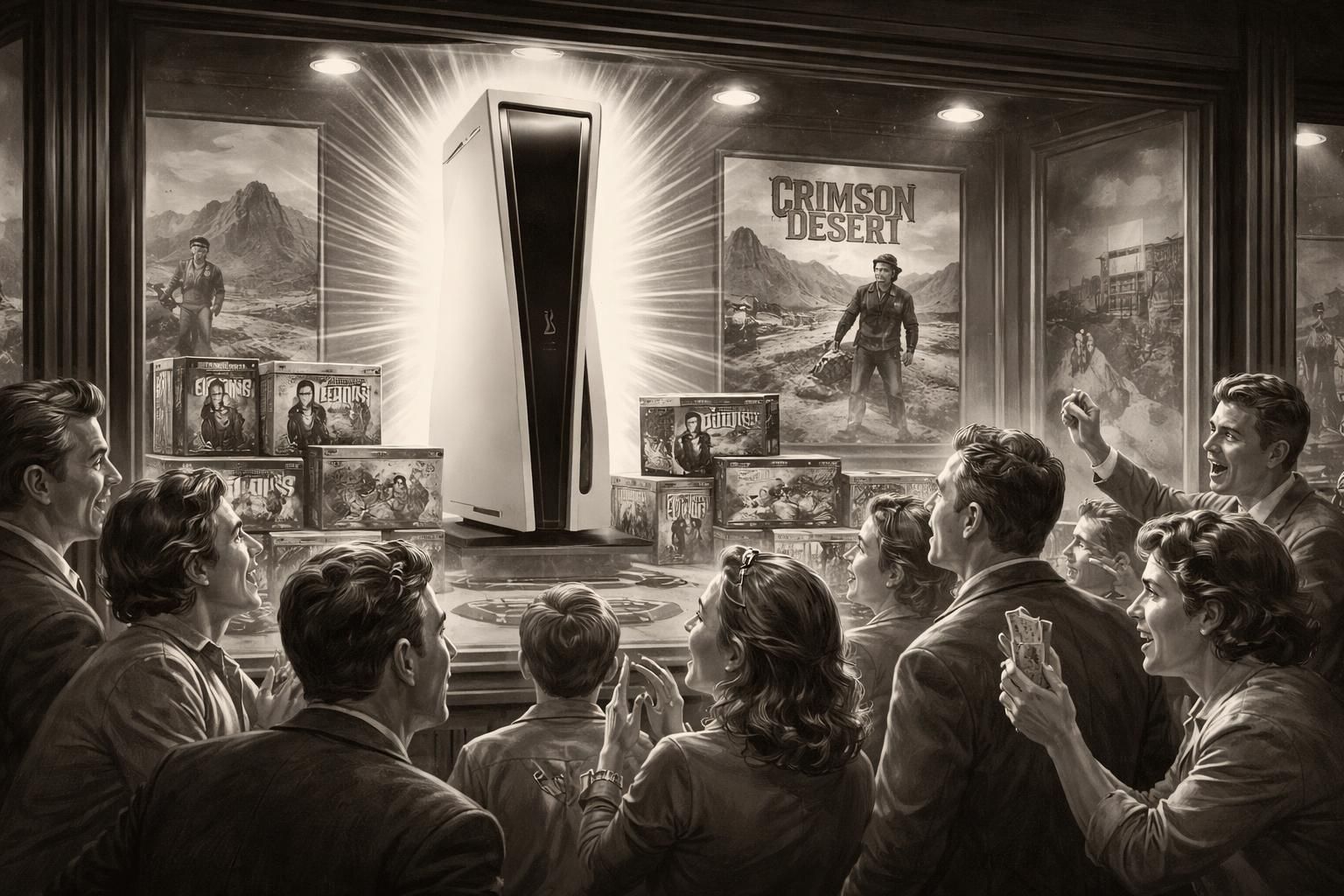 crimson desert atteint 4 millions d'exemplaires vendus et génère 200 millions de dollars de recettes, confirmant la domination de la ps5 sur le marché selon games.gg.