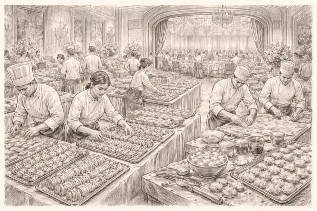 Dans-les-coulisses-du-the-geant-offert-a-Charles-et-Camilla-a-lambassade-britannique-3000-sandwichs-650-invites-et-des-scones-faits-maison-640x427 Christophe Jamin : Lee Miller, la résurgence d'une icône oubliée