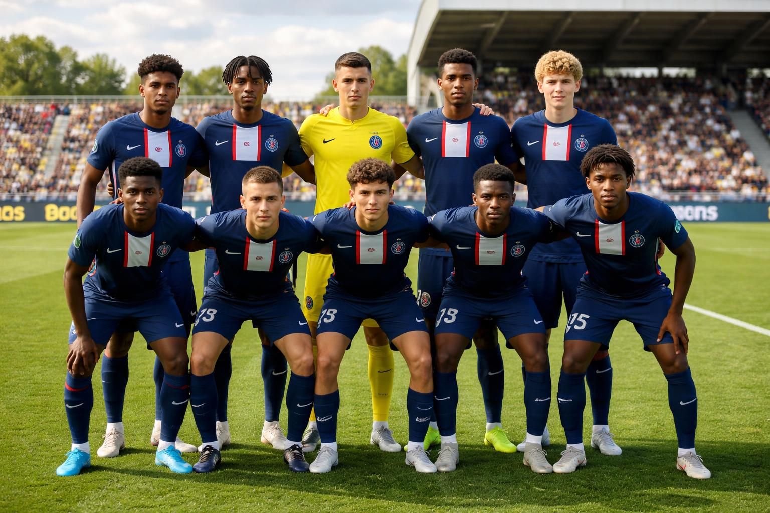 découvrez la composition officielle du onze de départ des u18 du psg pour la demi-finale très attendue de la coupe gambardella contre nantes.