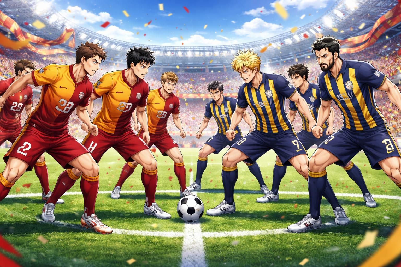 découvrez les compositions officielles des équipes galatasaray et fenerbahçe pour le match de süper lig du dimanche 26 avril 2026, en direct sur ysscores.com.