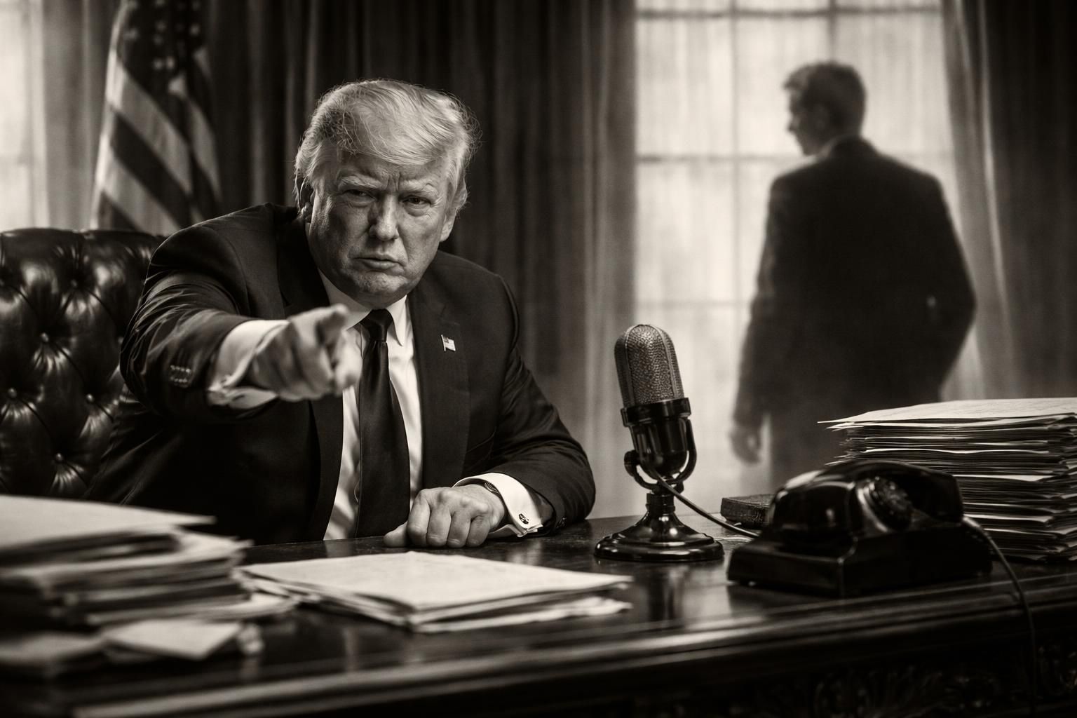donald trump menace de renvoyer jerome powell de la fed après son mandat, malgré son désir d'éviter la polémique, suscitant des tensions politiques importantes.