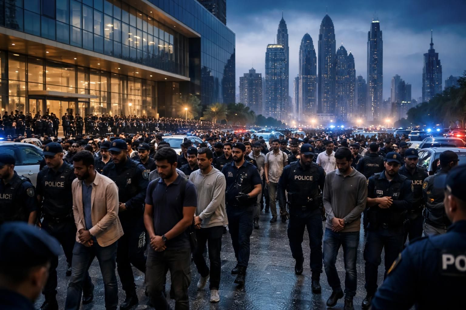dubaï : 276 personnes arrêtées lors d'une vaste opération policière visant une fraude financière majeure, dévoilant un réseau sophistiqué de malfaiteurs.