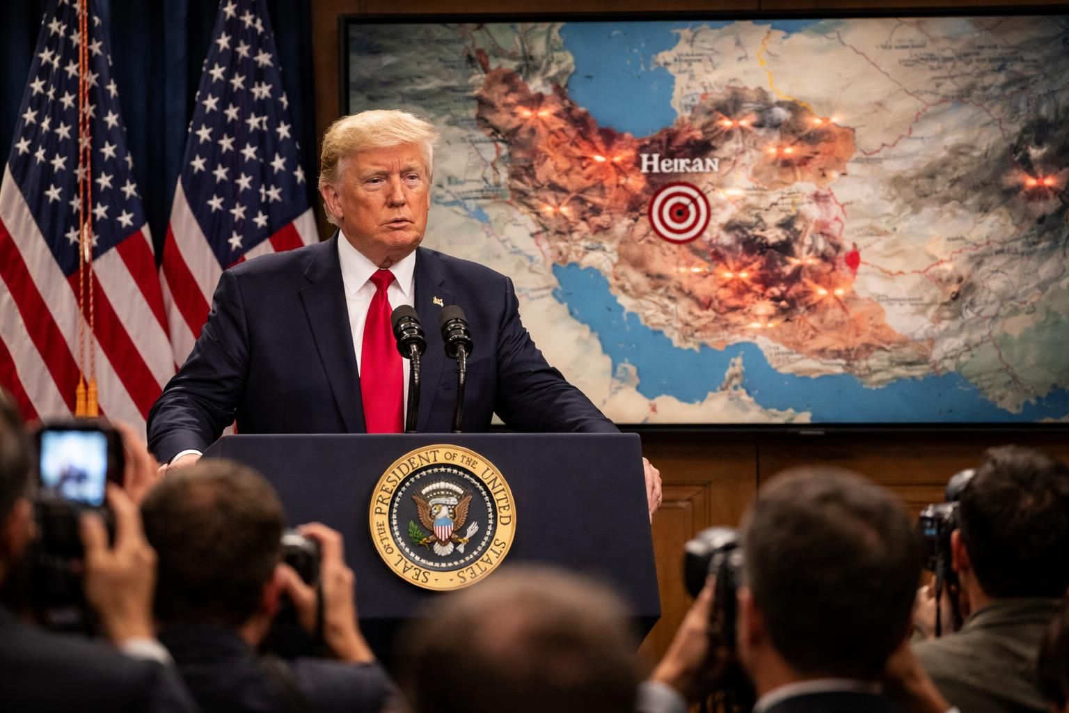 en direct - trump accuse téhéran de violer le cessez-le-feu et prévient qu'il pourrait frapper de nouvelles cibles iraniennes, intensifiant les tensions au moyen-orient.
