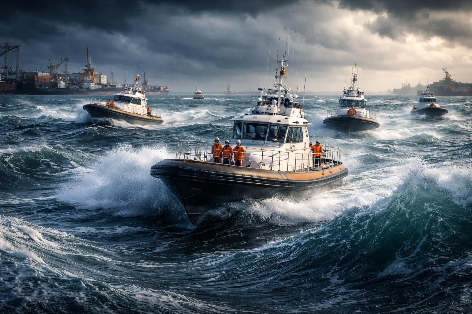 découvrez comment la fédération française des pilotes maritimes fait face à la tempête avec des effectifs renforcés, de nouvelles pilotines et des opérations en cours.