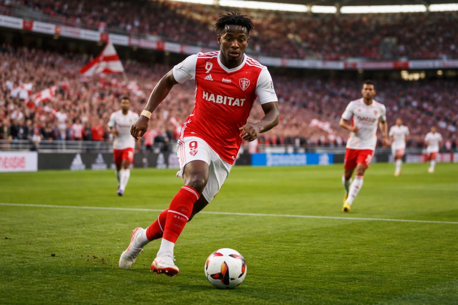 élie n’tamon retrouve sa place dans le onze de départ du stade de reims pour le match important contre nancy, prêt à faire la différence sur le terrain.