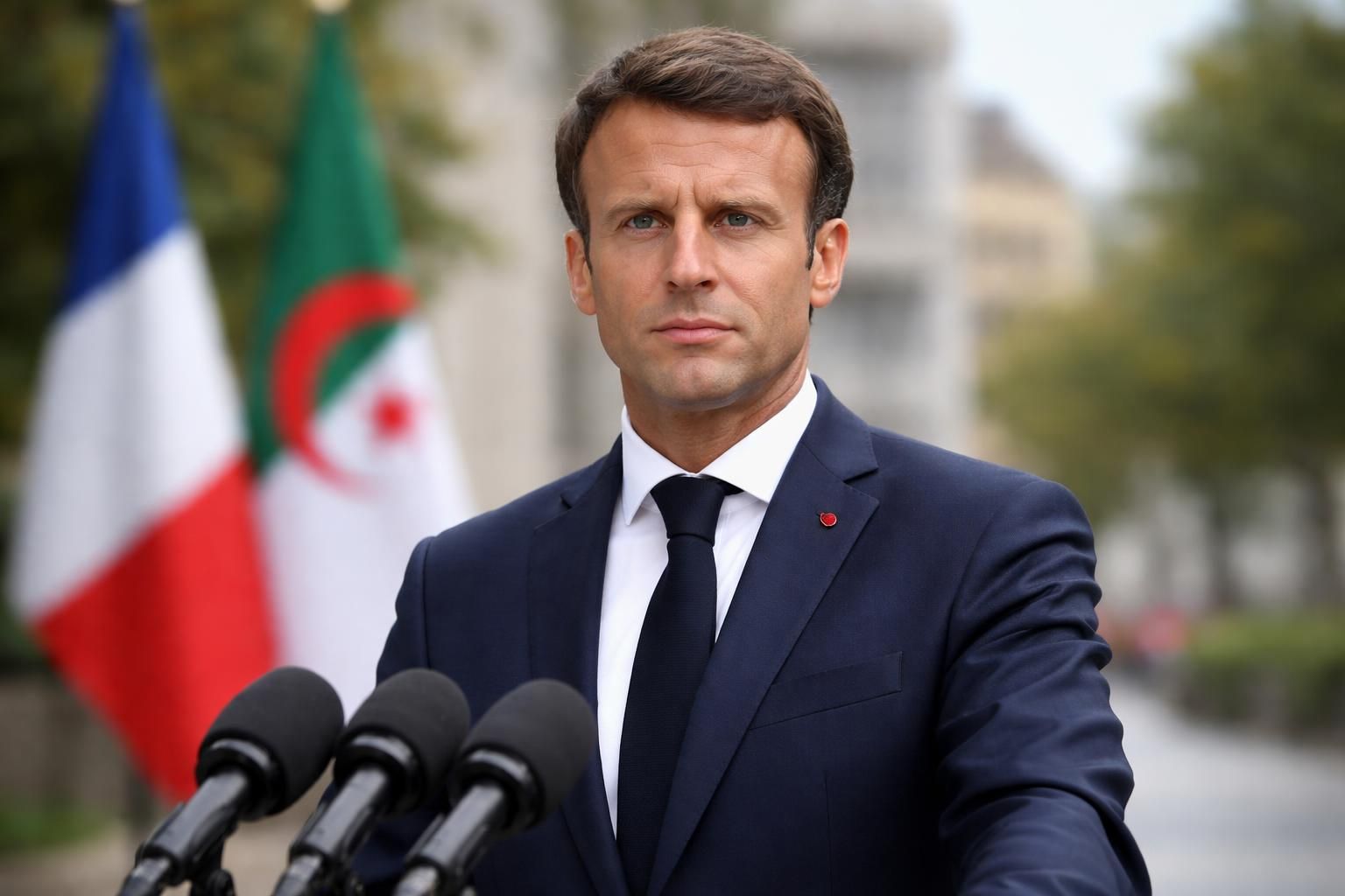 emmanuel macron critique vivement les « mabouls » qui tentent de rompre les liens historiques entre la france et l'algérie, soulignant l'importance d'une relation apaisée et constructive.