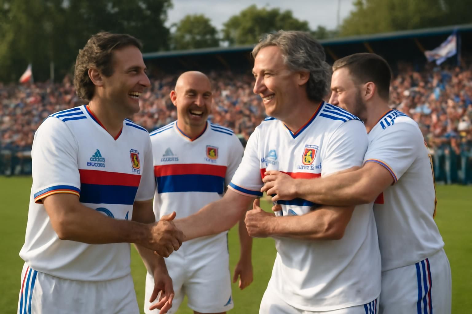 découvrez le retour des légendes historiques de l'ol à ternay pour une rencontre inoubliable en images, racontée par le progrès.