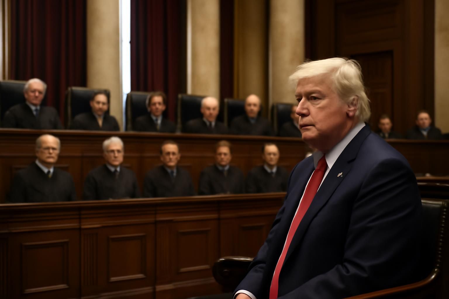 découvrez pourquoi donald trump était présent à la cour suprême des états-unis lors de l'audience cruciale sur la remise en question du droit du sol et la redéfinition de la citoyenneté.