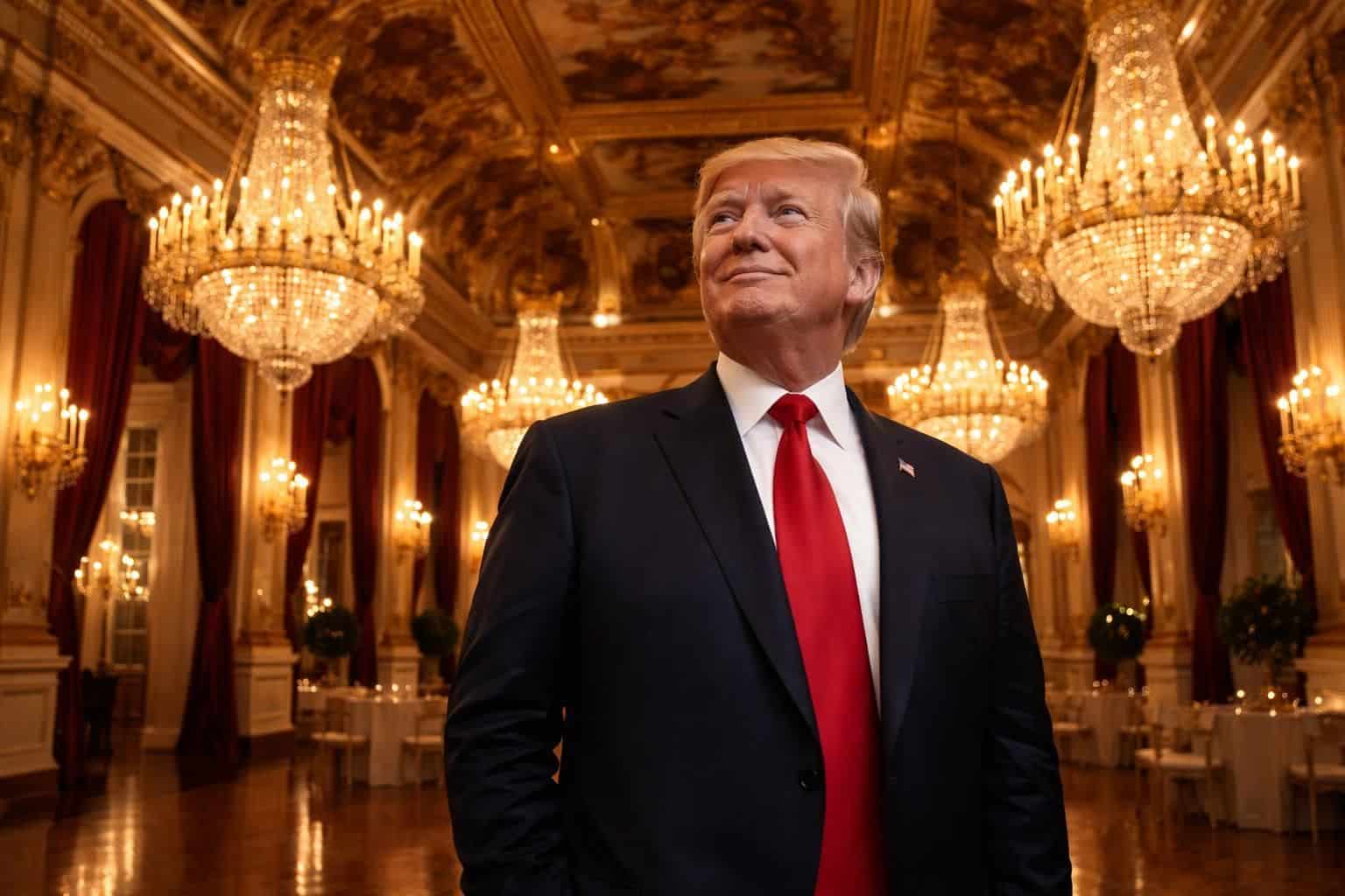 découvrez pourquoi donald trump est obsédé par une salle de bal à la maison-blanche et ce qui rend cet espace si spectaculaire à ses yeux.