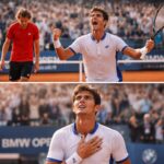 flavio cobolli crée la surprise en battant zverev à l'open de munich, avant de s'effondrer émotionnellement en hommage à son ami disparu. découvrez les détails de ce moment poignant sur gamereactor france.