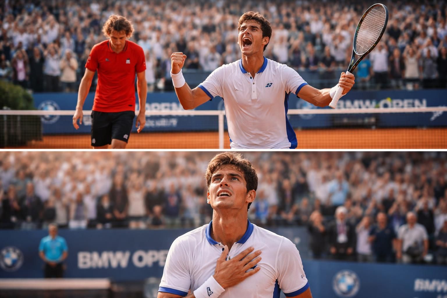 flavio cobolli crée la surprise en battant zverev à l'open de munich, avant de s'effondrer émotionnellement en hommage à son ami disparu. découvrez les détails de ce moment poignant sur gamereactor france.