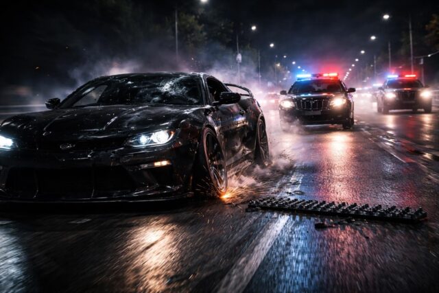 Folle-course-poursuite-a-150-kmh-sous-influence-un-ancien-champion-de-concours-de-police-condamne-apres-avoir-evite-un-stop-stick-et-creve-un-pneu-par-un-coup-de-feu-640x427 Google Car sans conducteur : nombre d'accidents limité pour cette distance