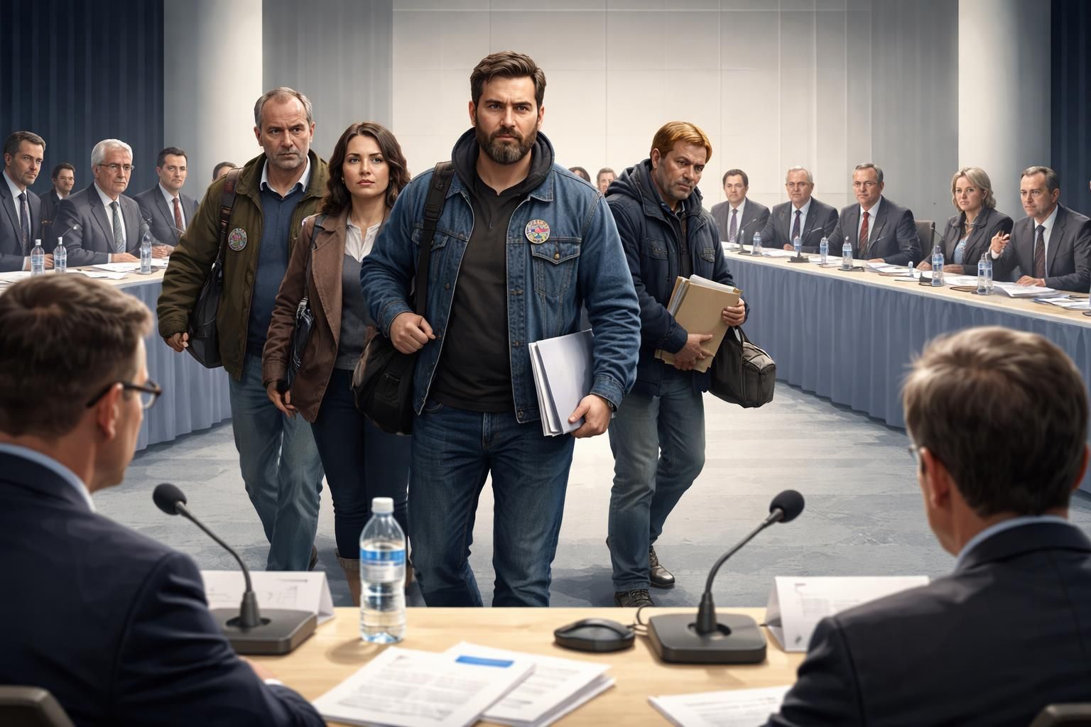 force ouvrière menace de se retirer de la conférence sur le travail, l’emploi et les retraites, exprimant ses désaccords et inquiétudes face aux discussions en cours.