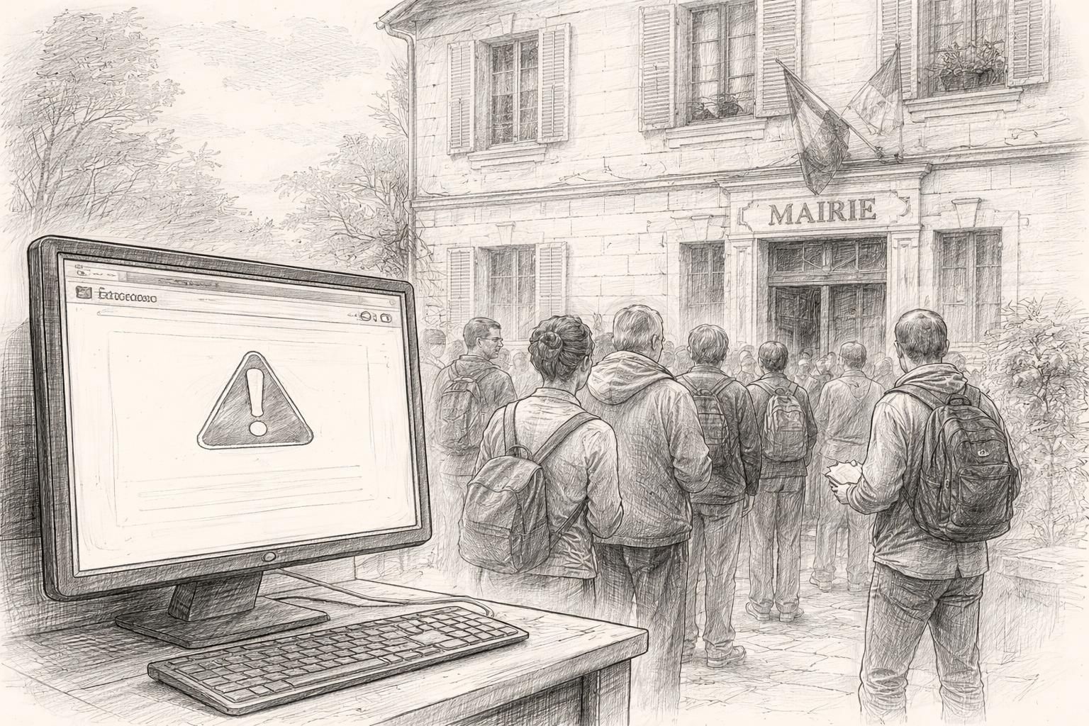 en raison d'une fuite de données, le portail de l’ants est suspendu, obligeant les demandeurs à effectuer leurs démarches directement en mairie. suivez les dernières informations sur cette situation dans l'ardennais.