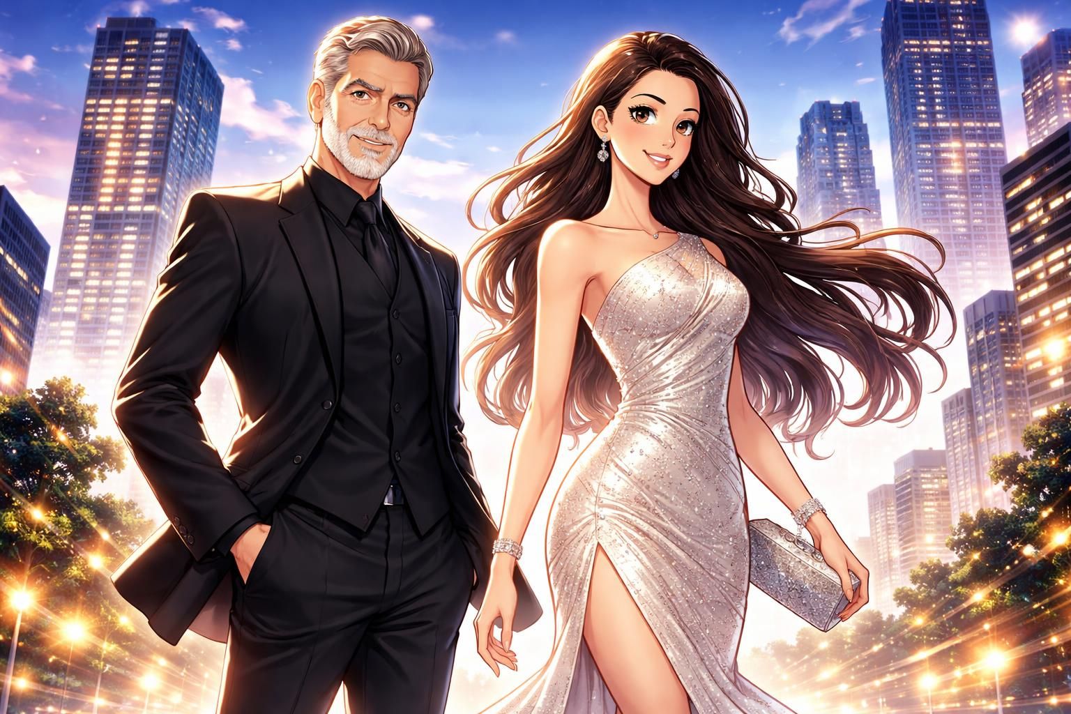 découvrez le charme et l'élégance de george clooney et sa magnifique épouse amal, un couple emblématique prêt à conquérir tous les succès à venir.