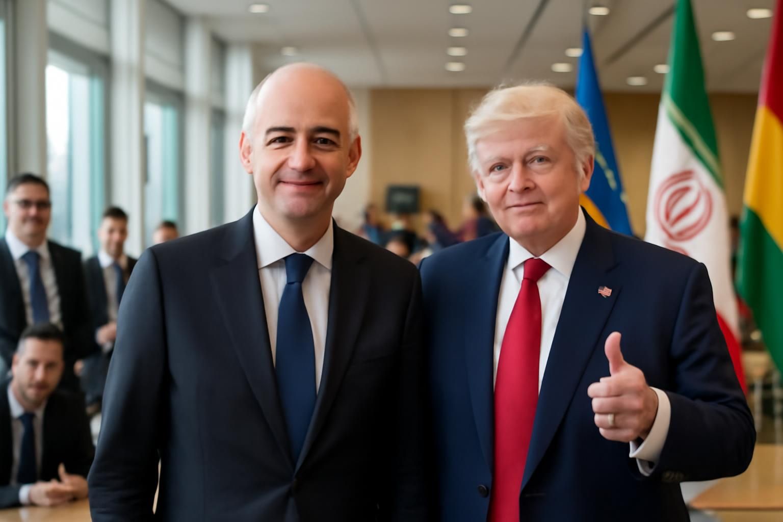 gianni infantino confirme la participation de l'iran à la coupe du monde, malgré les réticences initiales, grâce à un soutien inattendu de donald trump.