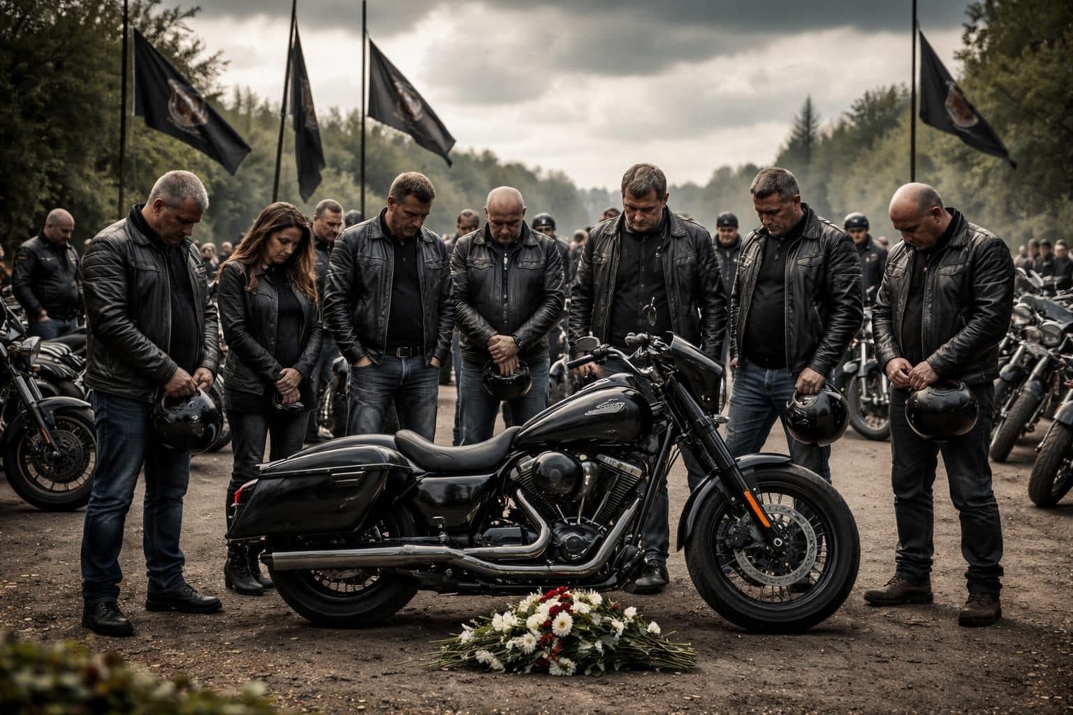 découvrez l'histoire émouvante de gillou, un membre précieux d'un club de motards, dont la perte a conduit à l'annulation du festival tant attendu. un hommage poignant à un frère de route inoubliable.