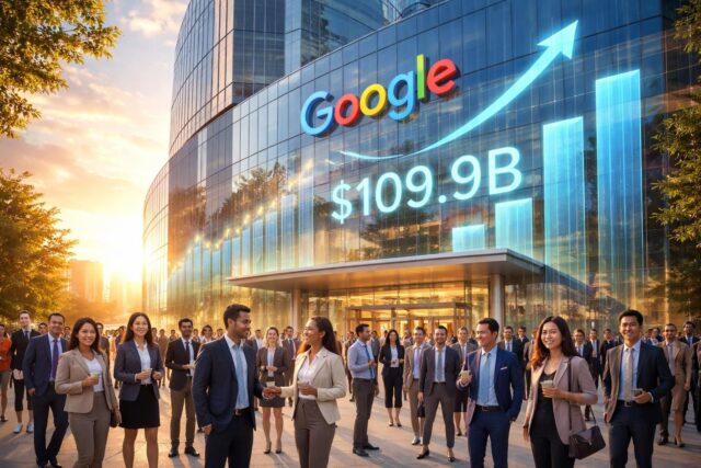 Google-Alphabet-depasse-les-attentes-avec-un-chiffre-daffaires-record-de-1099-milliards-de-dollars-au-premier-trimestre-640x427 Les salariés de Blue Origin en colère : le moral s'effondre face à la montée en puissance immobilière de SpaceX, mais un redressement des stock-options est en vue