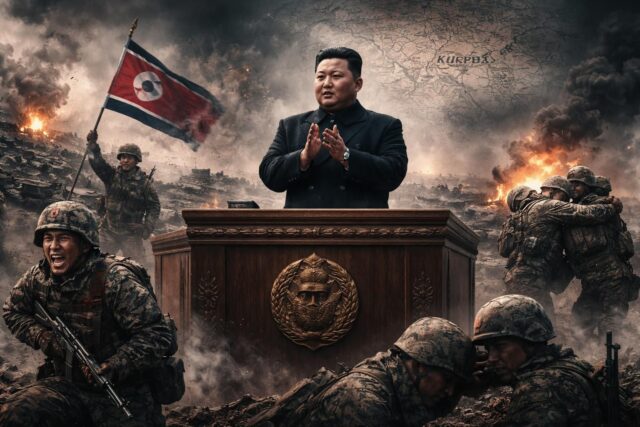 Guerre-en-Ukraine-Kim-Jong-Un-celebre-les-soldats-nord-coreens-ayant-prefere-lautodestruction-a-la-capture-lors-de-la-bataille-de-Koursk-LIndependant-640x427 Un artiste nantais refuse désormais de se produire à l’Olympia et au Casino de Paris, en désaccord avec Vincent Bolloré - Ouest-France