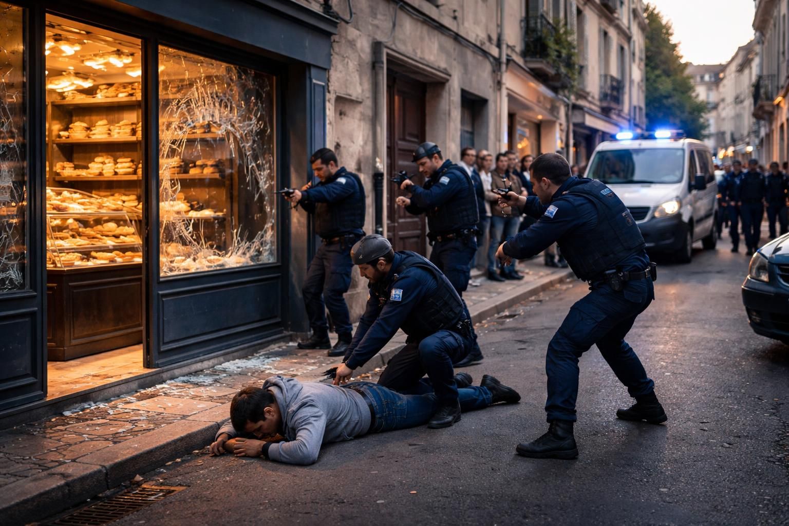 dans l'hérault, un braqueur de boulangerie a été abattu lors d'une intervention des gendarmes, illustrant la fermeté des forces de l'ordre face à la délinquance.