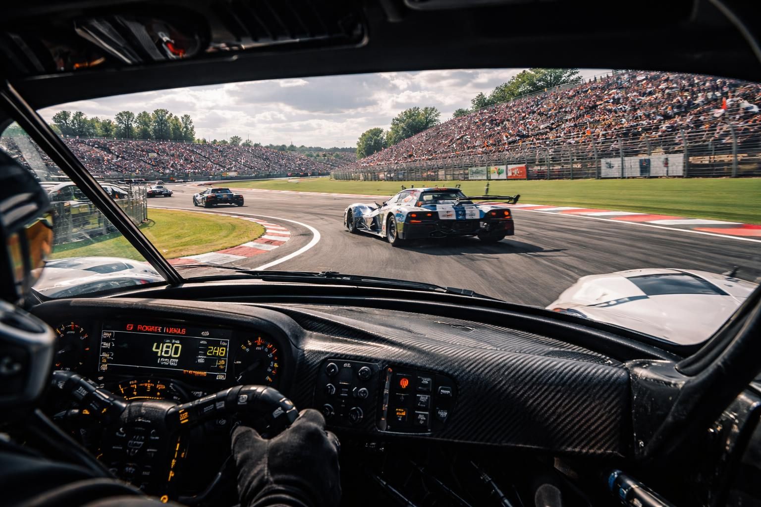 découvrez les heures d’imola grâce aux caméras embarquées et vivez la course comme si vous étiez au volant. plongez au cœur de l’action et ressentez chaque instant intense.