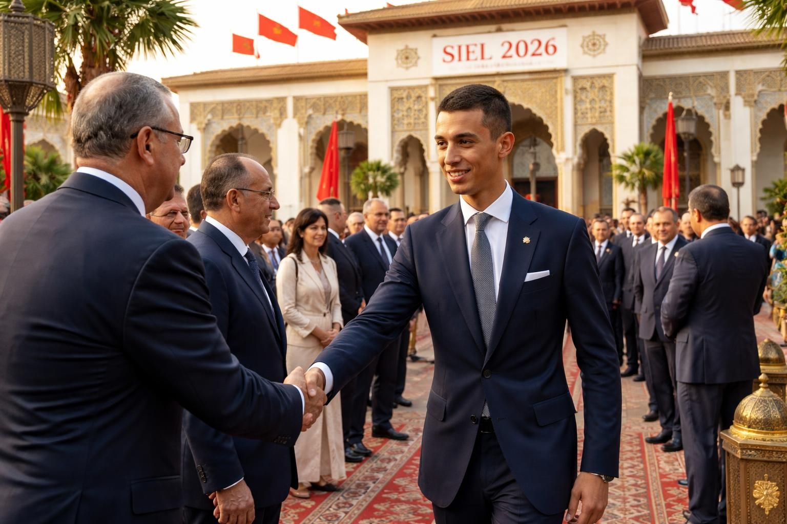 découvrez l'inauguration du siel 2026 à rabat, un événement prestigieux présidé par sar le prince héritier moulay el hassan, marquant un moment clé pour l'innovation et la culture au maroc.