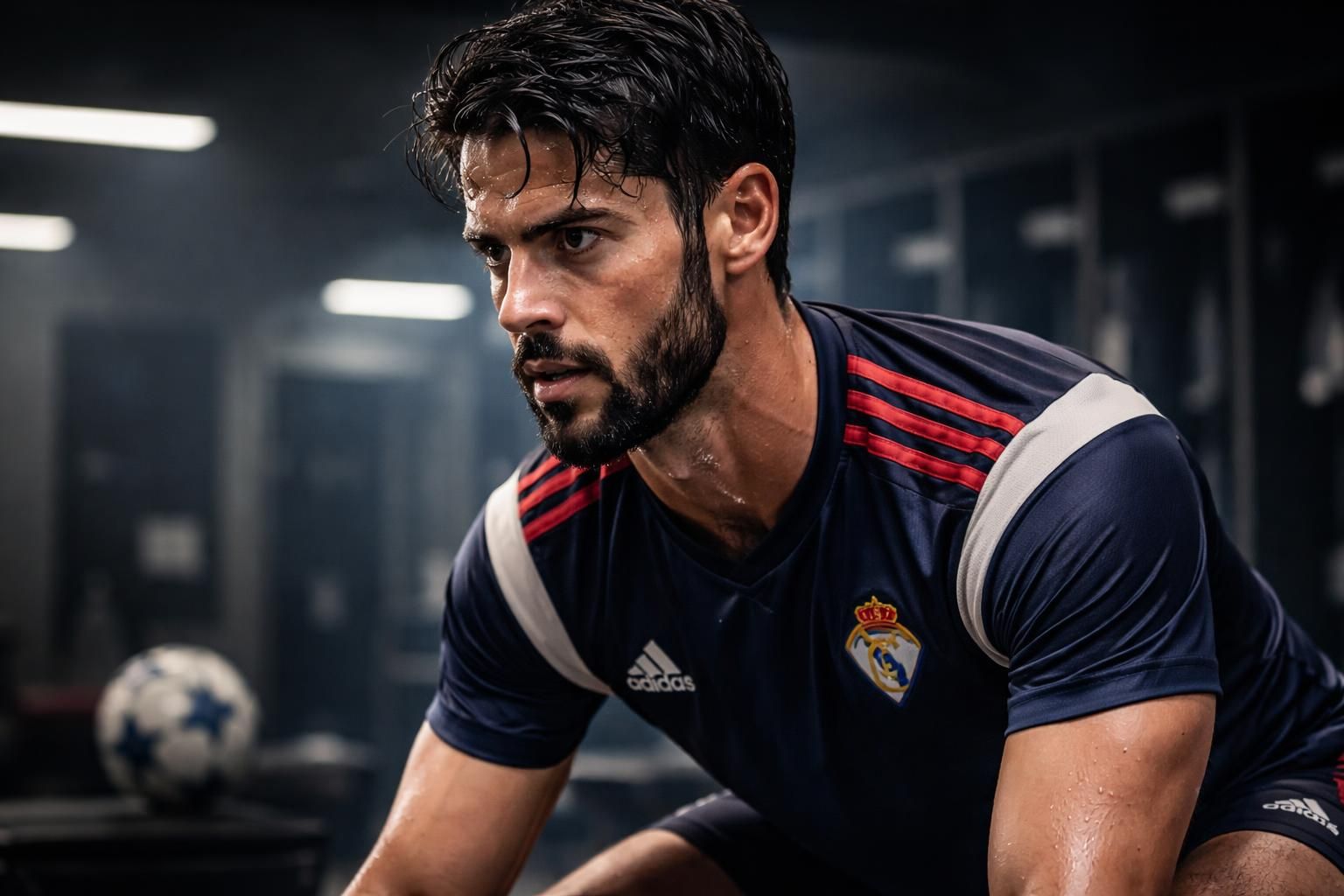 isco s'entraîne avec intensité pour être prêt à affronter le real madrid dans ce duel décisif qui promet suspense et spectacle.