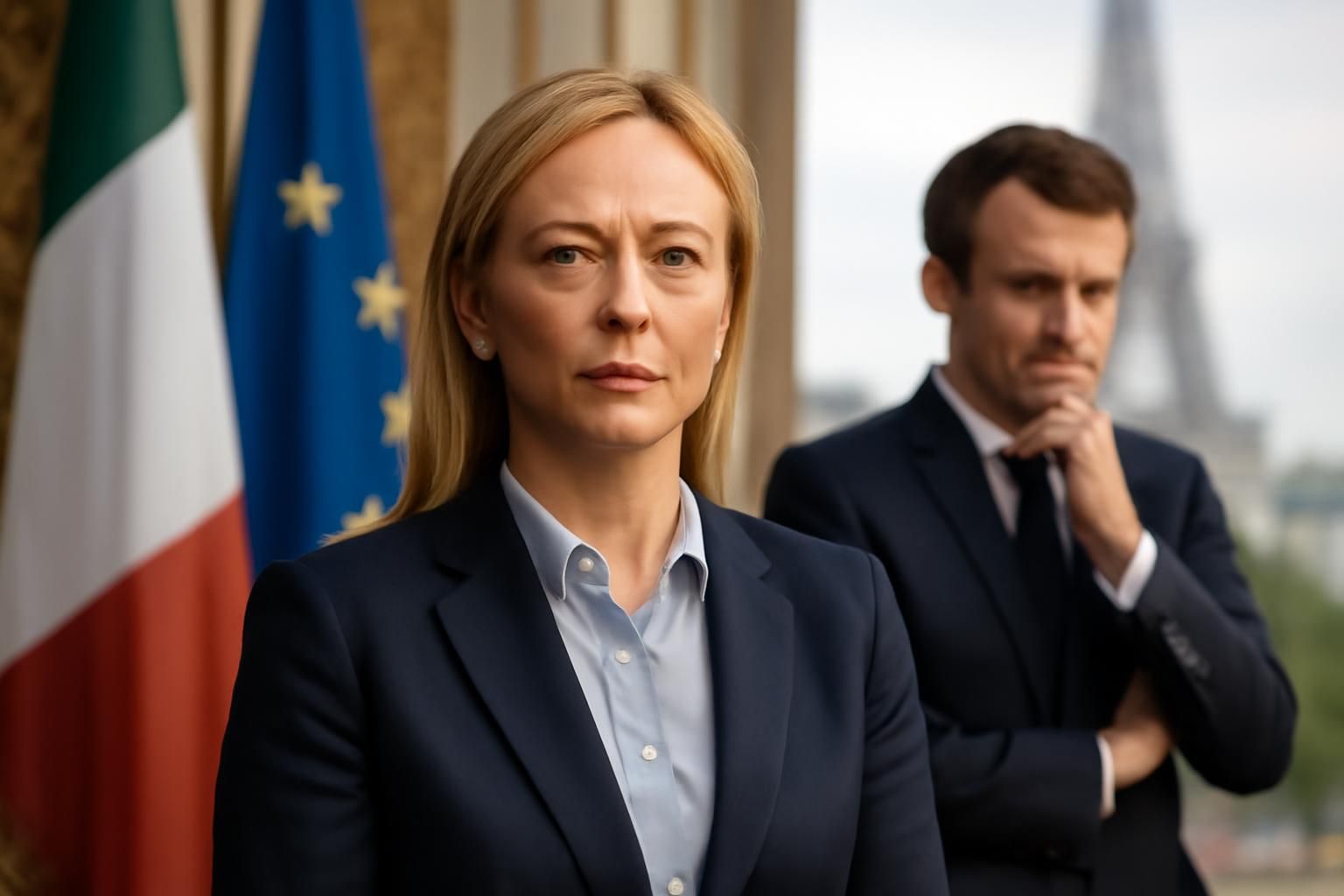 découvrez l'analyse d'europalestine sur la cohérence politique plus affirmée de meloni en italie comparée à celle de macron.