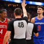 jalen green affirme que deni avdija a reçu un traitement préférentiel de la part des arbitres lors des matchs, suscitant une polémique dans le monde du basketball. découvrez les détails sur basketsession.com.