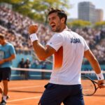 jódar bat kopriva et se qualifie pour les quarts de finale à madrid, où il affrontera sinner dans un match très attendu.