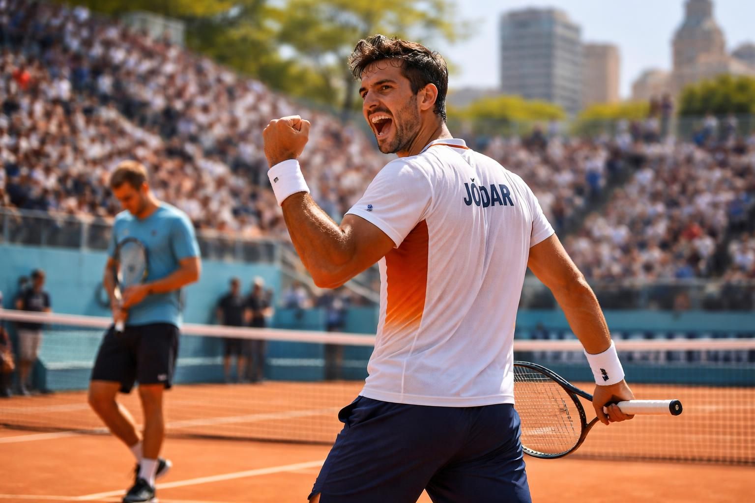 jódar bat kopriva et se qualifie pour les quarts de finale à madrid, où il affrontera sinner dans un match très attendu.