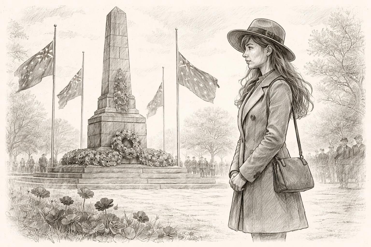 découvrez comment kate a assisté seule aux cérémonies de l'anzac day, rendant hommage avec émotion et respect aux héros de cette journée commémorative.