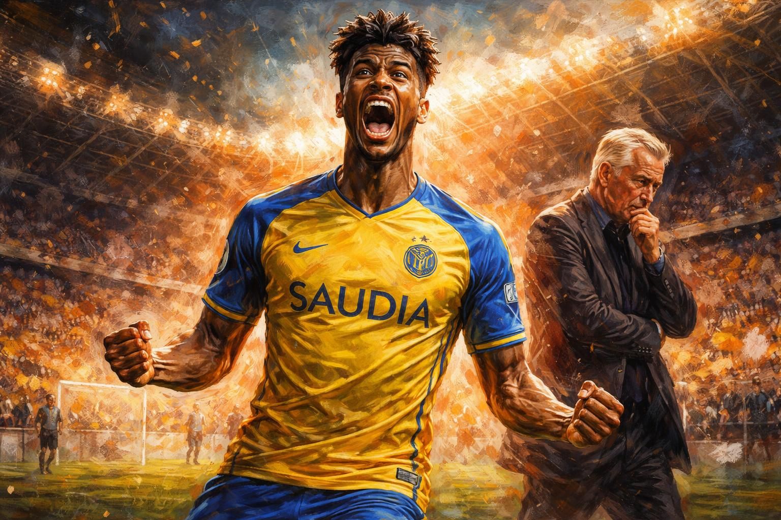 kingsley coman renaît avec al-nassr, offrant des performances impressionnantes qui posent un dilemme majeur pour didier deschamps dans la sélection de l'équipe de france.