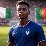 kroupi choisit de représenter la france, les bleus, refusant les sélections de la côte d’ivoire et du portugal.