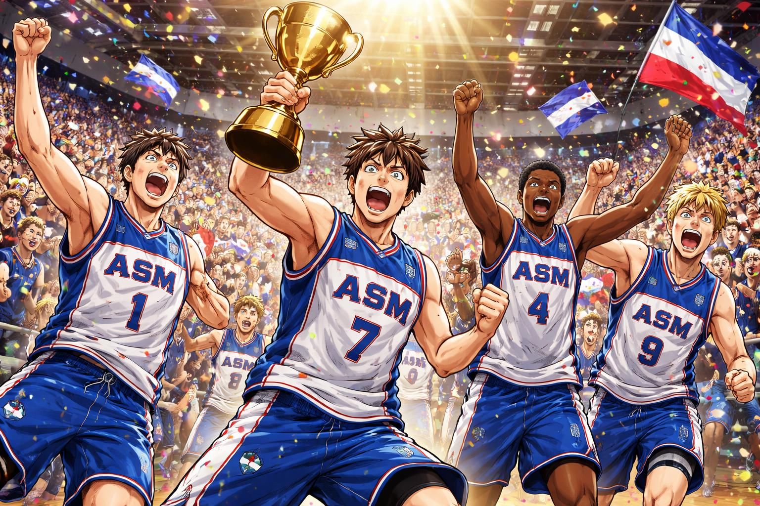 l’asm basket remporte la coupe de france après une finale intense et pleine de suspense, confirmant sa place au sommet du basketball français - monaco hebdo.