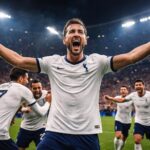 revivez le moment historique où harry kane dépasse un record mythique de steven gerrard lors du match ldc uefa entre le bayern munich et son équipe.