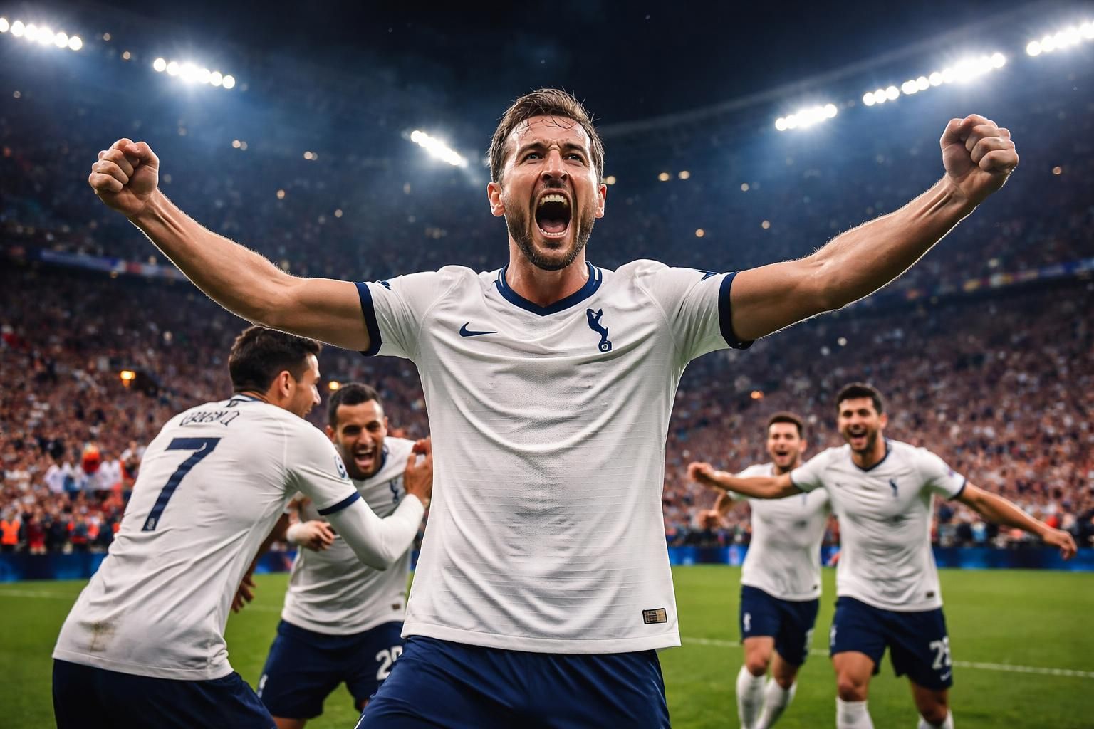 revivez le moment historique où harry kane dépasse un record mythique de steven gerrard lors du match ldc uefa entre le bayern munich et son équipe.