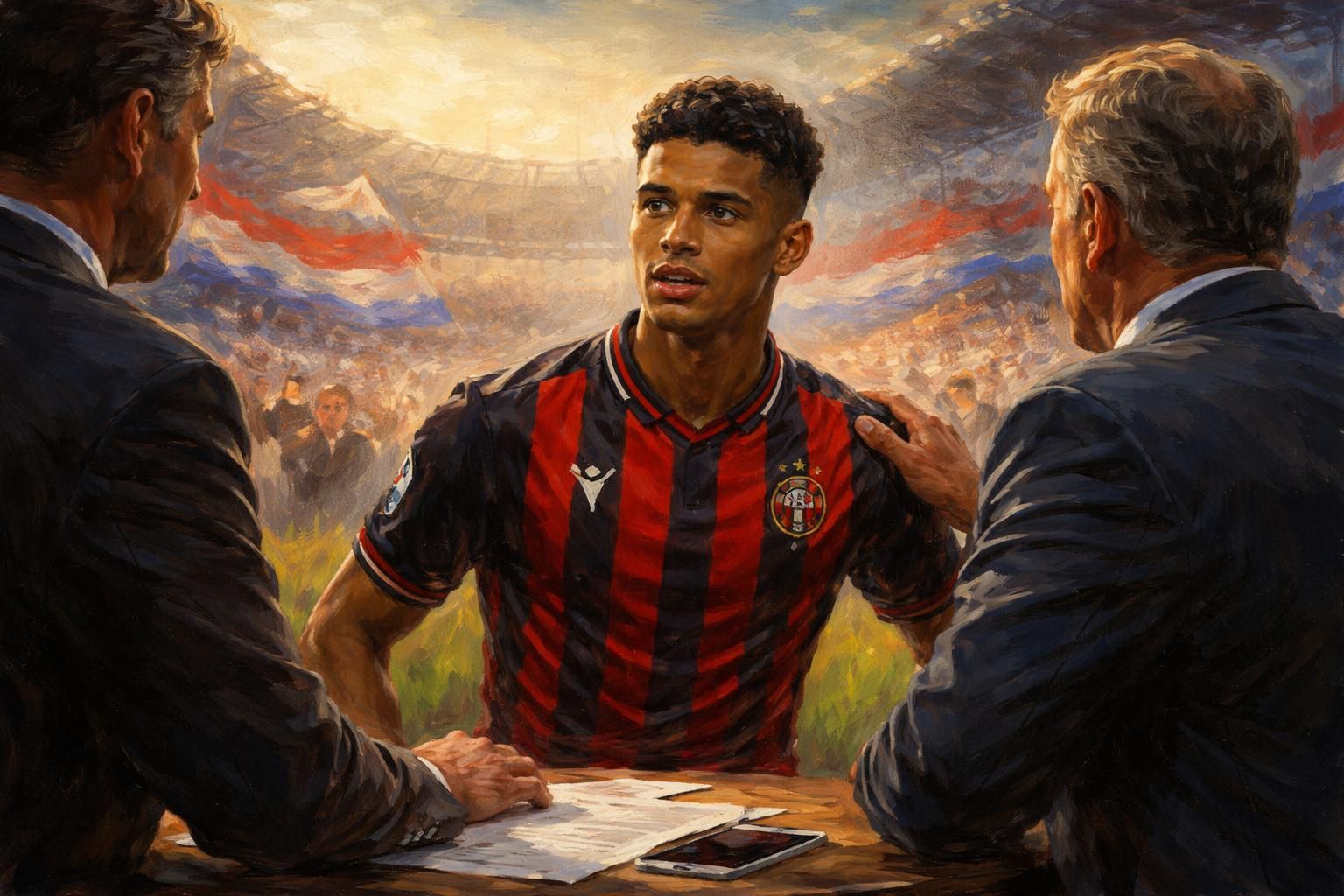 l'ol s'apprête à signer un jeune talent prometteur de l'ogc nice pour renforcer son équipe dès la saison prochaine, une opération clé pour l'avenir du club.