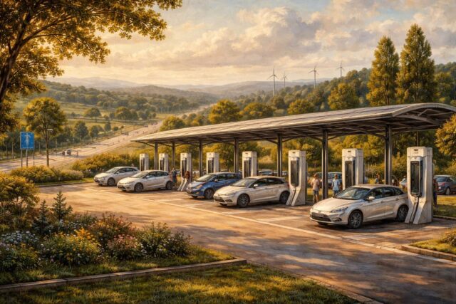 La-France-vise-a-multiplier-par-cinq-le-nombre-de-bornes-de-recharge-electrique-sur-les-aires-dautoroutes-dici-2035-640x427 MotoGP en Autriche : Marc Márquez trouve-t-il enfin le bon rythme ?« Les motos rouges m'ont surpassé à trois reprises - Paddock GP