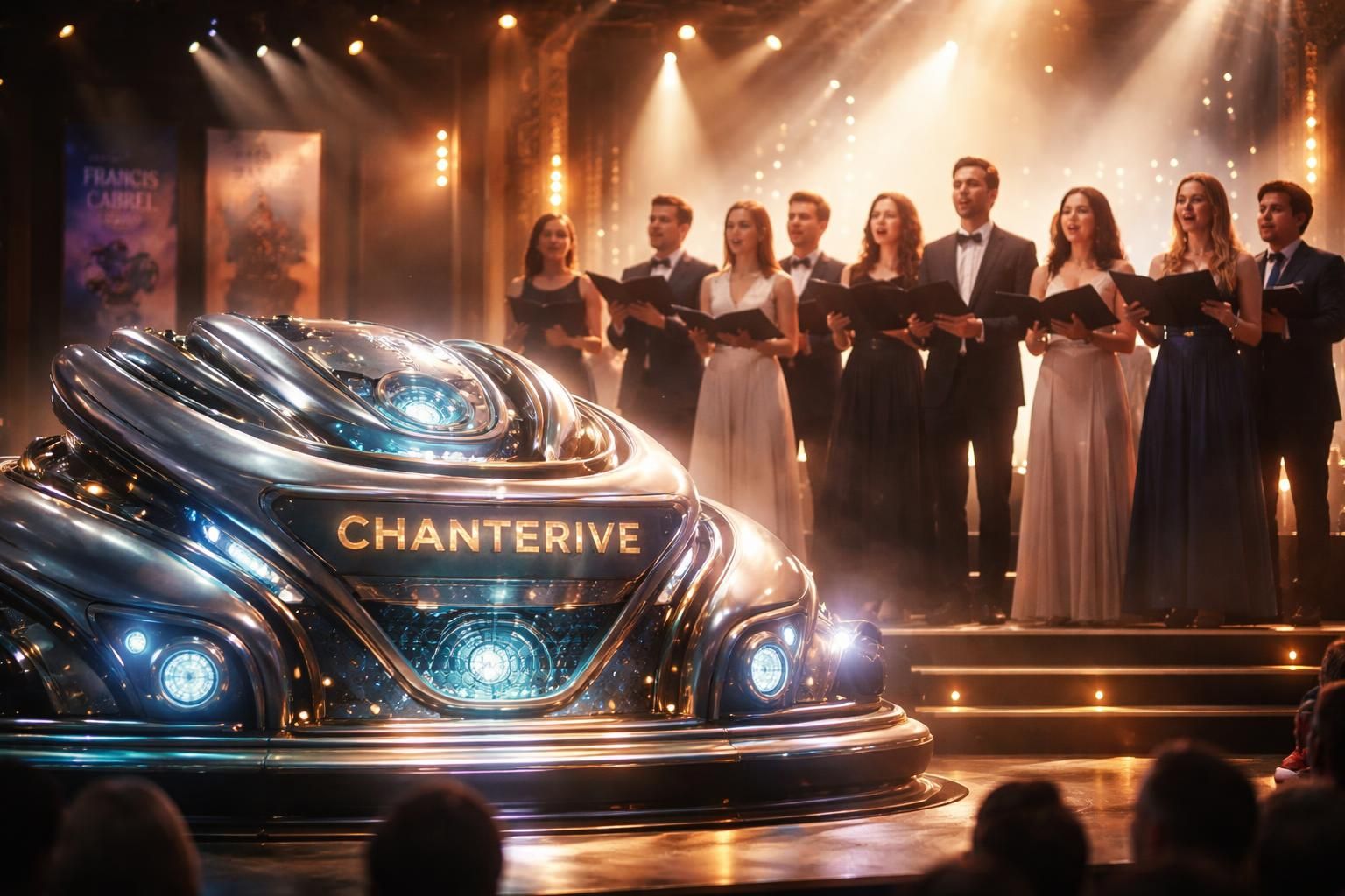 découvrez comment la machine rend hommage à la chorale chanterive en reprenant les classiques intemporels de francis cabrel et queen, dans une performance captivante rapportée par le journal du centre.
