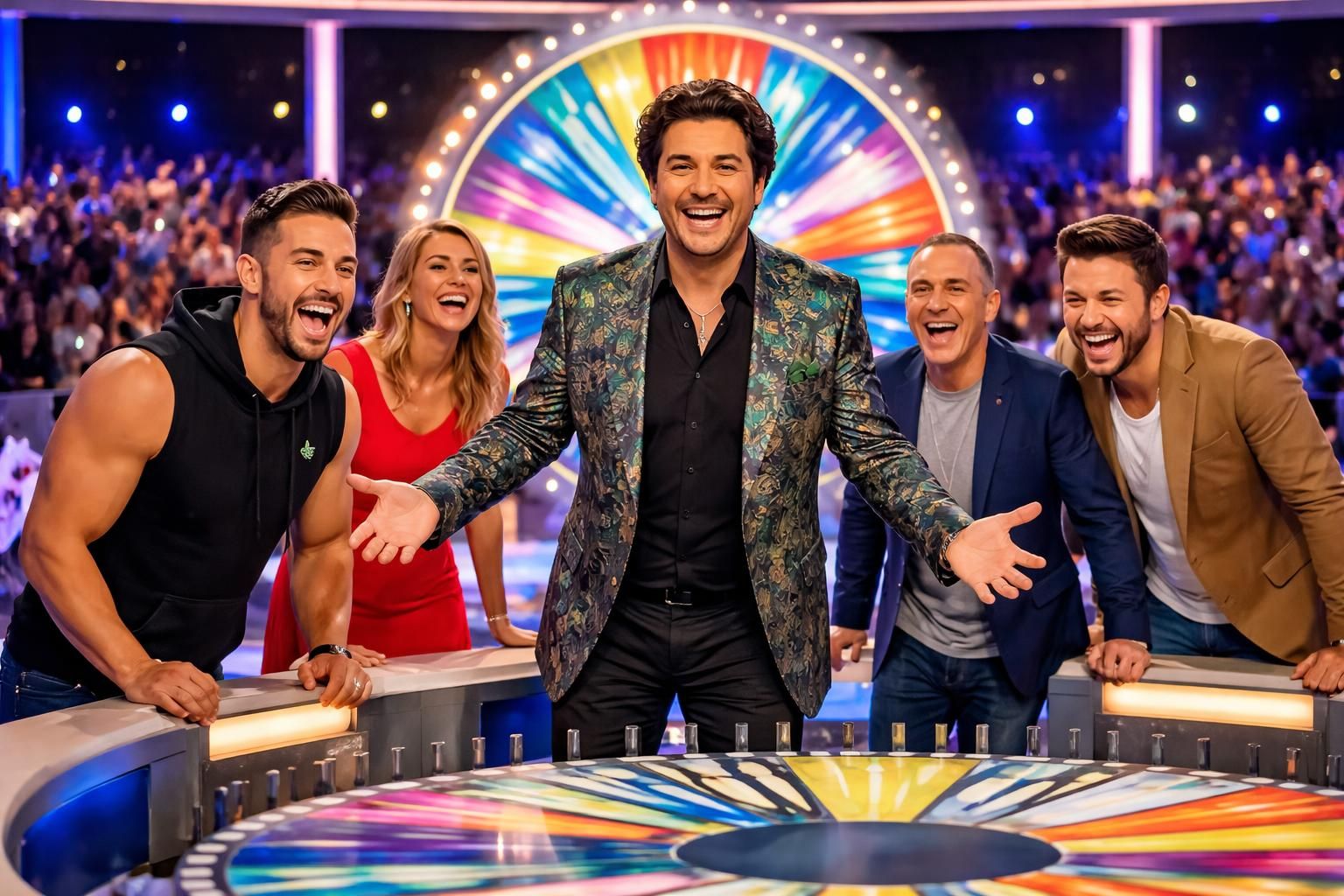 découvrez la roue de la fortune avec tibo inshape, élie semoun et d'autres célébrités aux côtés d'éric antoine, ce jeudi 2 avril 2026, pour une soirée pleine de surprises et de divertissement.