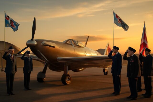 La-Royal-Air-Force-celebre-son-chasseur-emblematique-avec-un-hommage-solennel-640x427 Flashé à 249 km/h : la Porsche fait un excès de 159 km/h