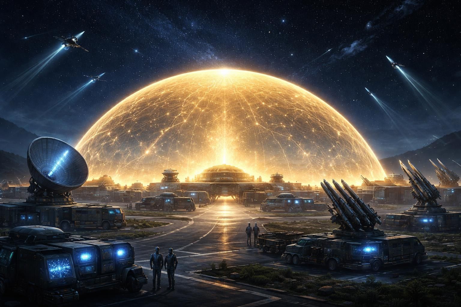 la space force investit 3,2 milliards de dollars dans 12 entreprises pour développer le programme « golden dome », renforçant ainsi la défense antimissile des états-unis.