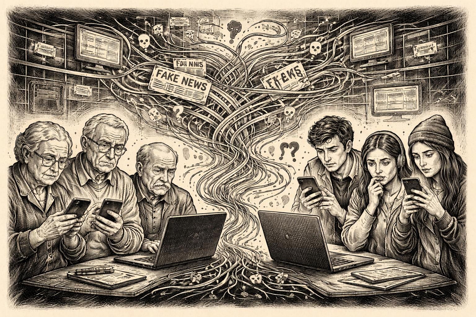 découvrez pourquoi la désinformation en ligne affecte autant les adultes plus âgés que la génération z et comment un accompagnement ciblé peut les aider à naviguer en toute sécurité sur internet.