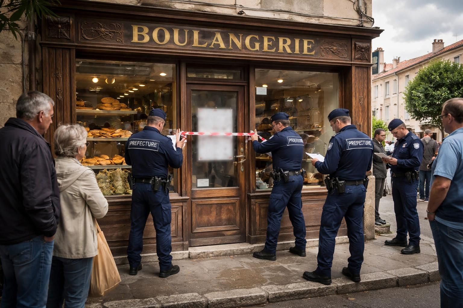 la préfecture ordonne la fermeture immédiate d'une boulangerie à la crau en raison du non-respect des normes d'hygiène, garantissant ainsi la sécurité des consommateurs.