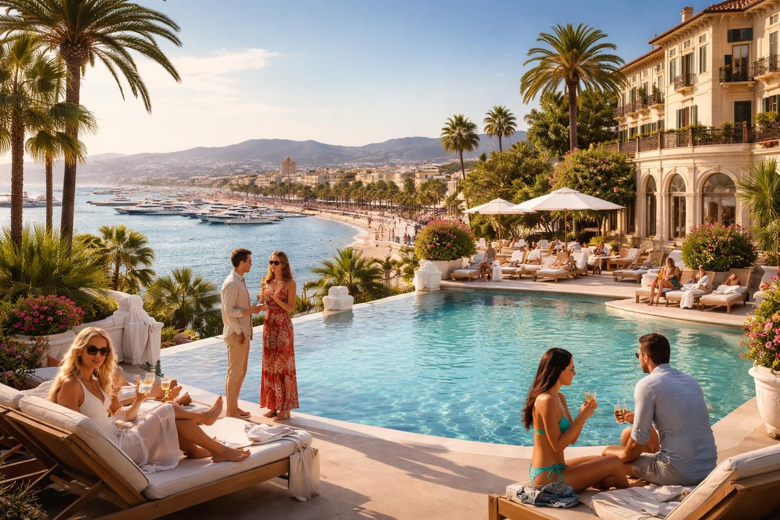 découvrez la nouvelle saison de la série the white lotus, tournée à cannes, offrant un décor exceptionnel au cœur de la côte d'azur.