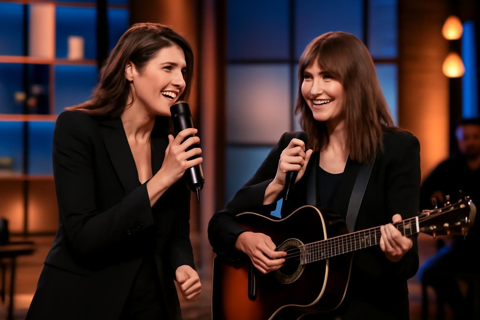 découvrez la prestation surprise et inédite de laury thilleman aux côtés de carla bruni sur france 3, un moment unique qui intrigue et captive les téléspectateurs.